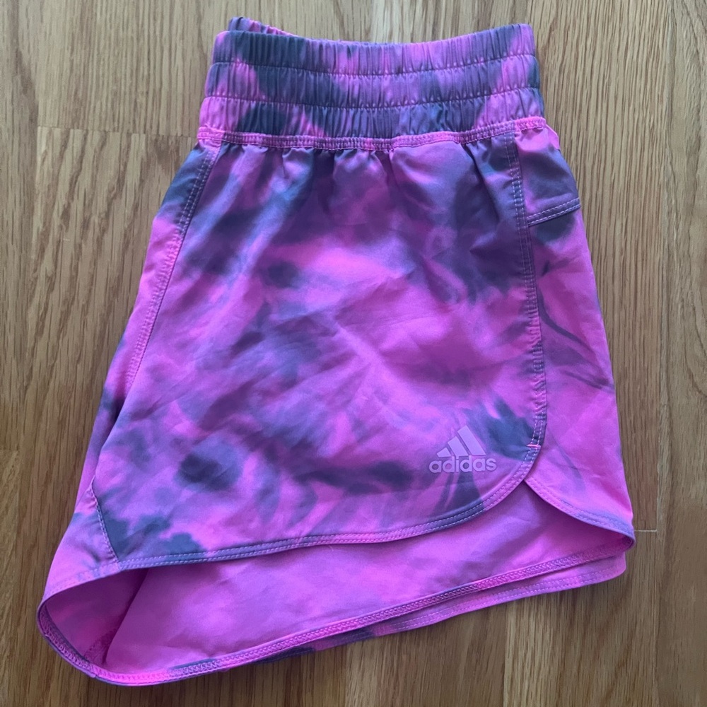 Adidas Woman’s Pacer XR Pink/Gray Shorts XS